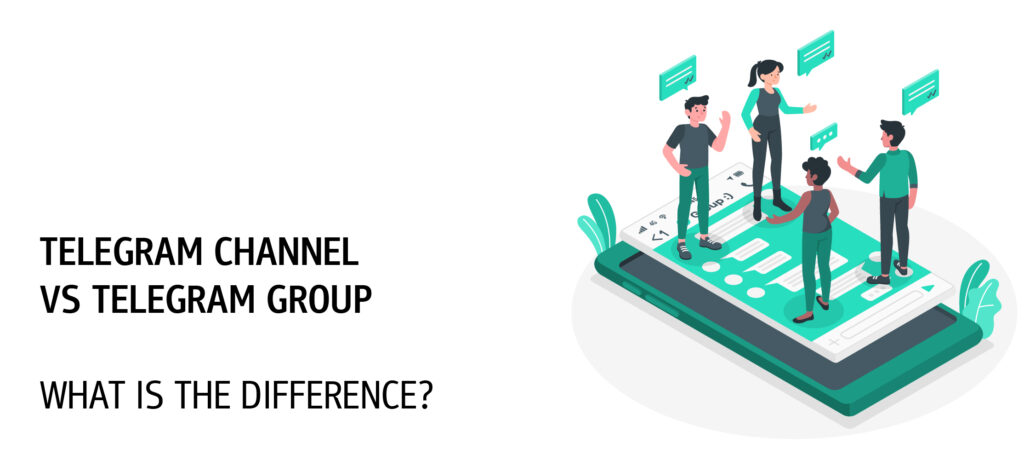 difference between telegram channel and telegram group